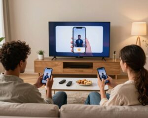 como espelhar o celular na tv