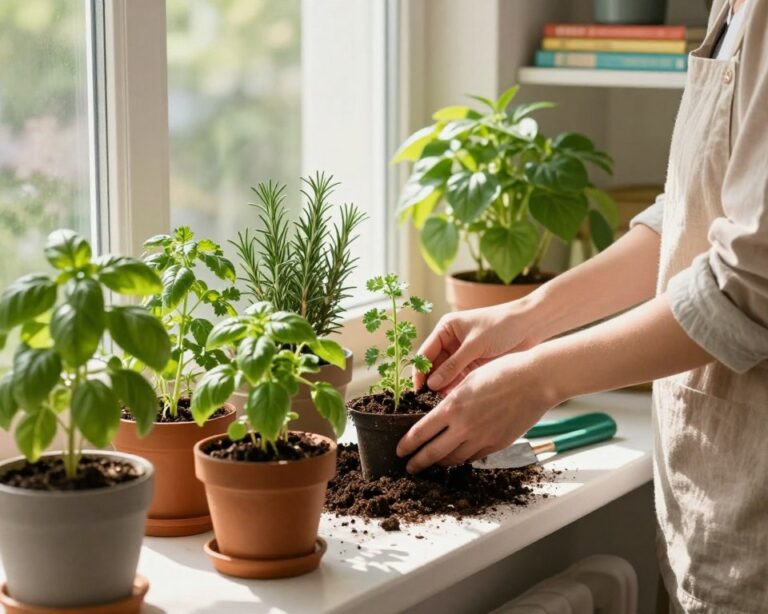 como plantar temperos em casa