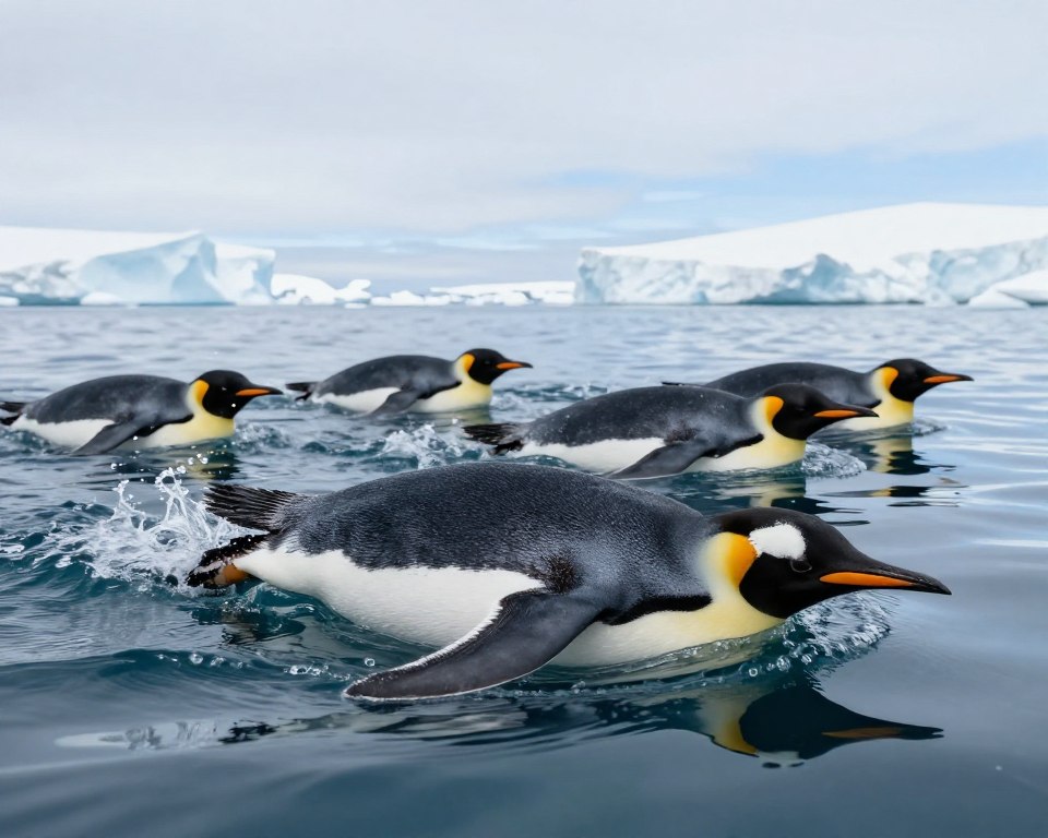 adaptações corporais pinguins
