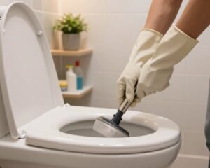 desentupir vaso sanitario