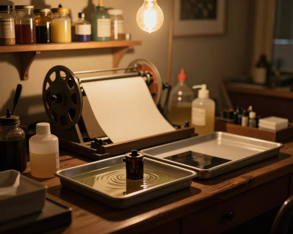 revelação química fotografia